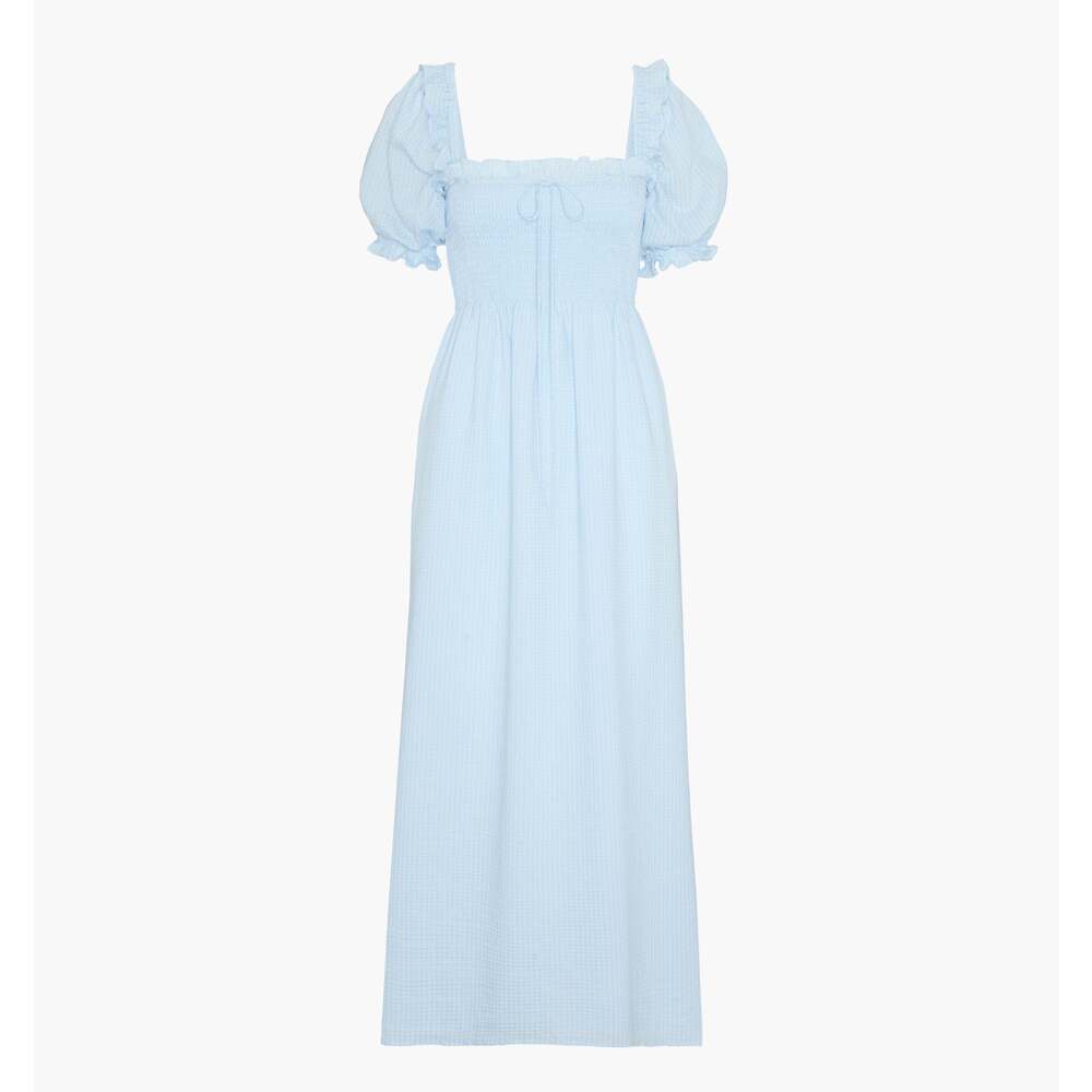 Hill House Home The Scarlett Nap Dress - Pale Blue Size XSPale Blue / XS